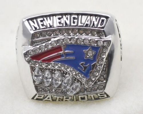 NFL New England Patriots World Champions Silver Ring_2 - Click Image to Close
